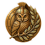 Spartan Owl Warrior Precision Cut Decal 